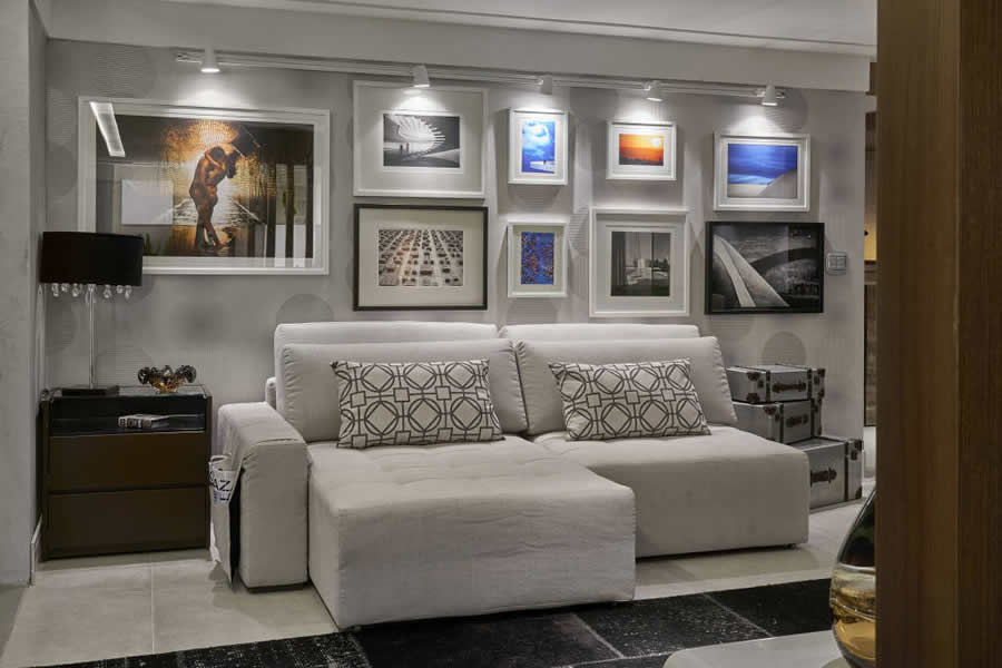 Resultado de imagem para sofÃ¡-cama aberto na sala